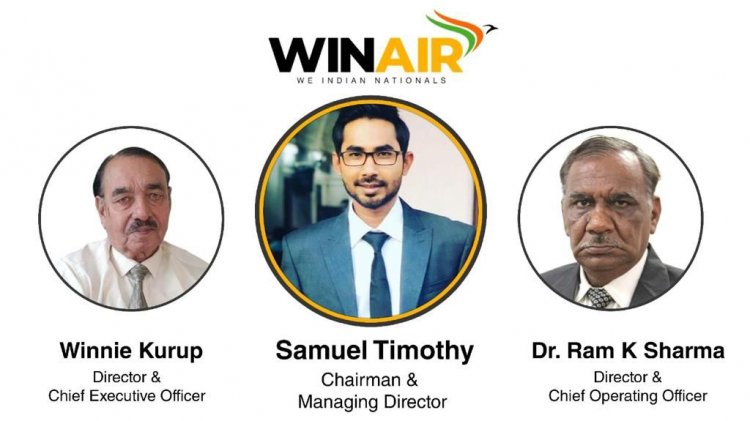 From the Desk of the Chairman- Indian Skies to get Busier in 2022, WINAIR on the runway - CMD, SAMUEL RANJAN TIMOTHY