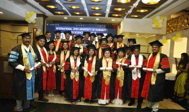 WAC Global Human Rights Foundation hosts a convocation ceremony to honour industrious members of the society.