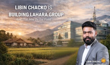 Libin Chacko Is Building Lahara the Hard Way — And That Is What Makes the Story Matter