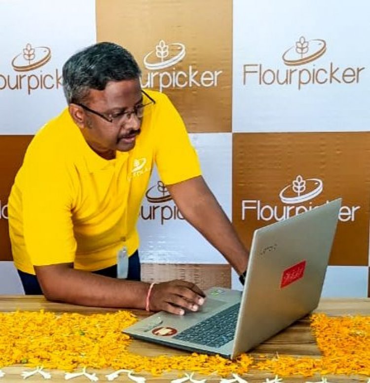 No more trips to flourmills, Sit back and relax with Flourpicker