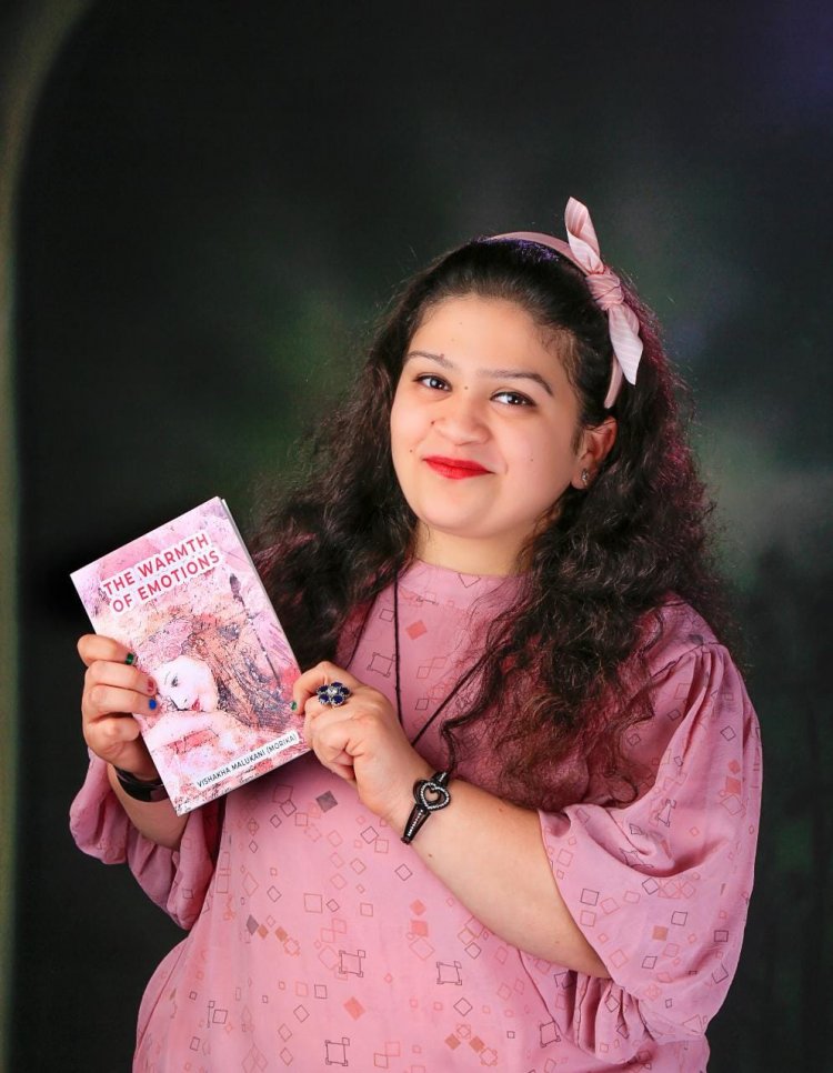 'The Warmth of Emotions' author Vishakha Malukani aka 'Morika' believes that the achivements belong to the Divine first