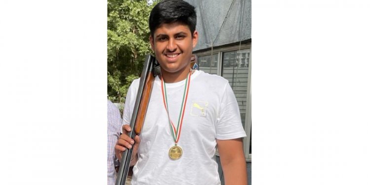 By earning a gold medal in Trap Men Junior Shooting, Shaurya Bhosale makes name for himself