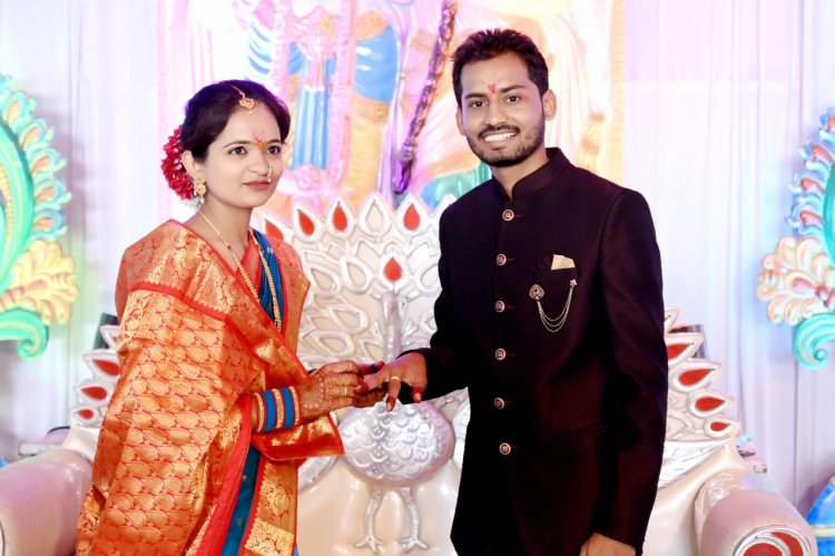 Youngest Criminal Law Practitioner Sattyajeet Karale Patil Gets Engaged to University Goldmedalist Gauri Tanpure; Both Shares Engagement Pics.