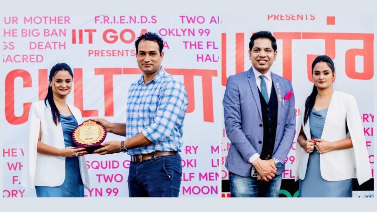 IIT GOA’s Annual Fest Cultrang 2022 Concluded on High Note with Dr Pooja Borele as the Chief Guest