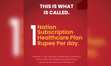Taskar’s subscription offers 24/7 healthcare @ 1INR/day for a year.