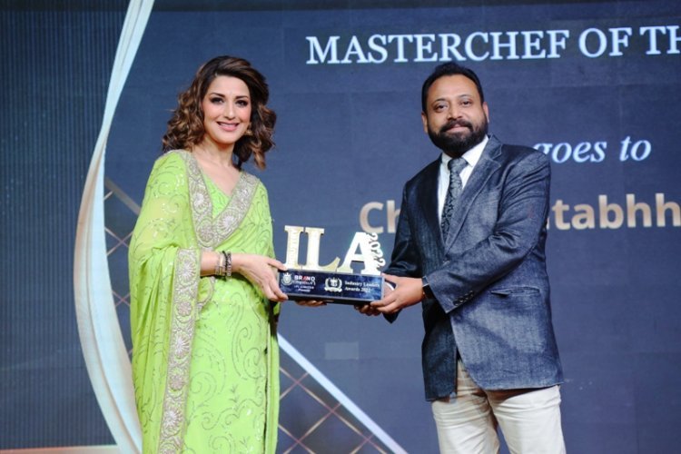 Chef Amitabhh Dutta – The only Masterchef from Northeast India wins Industry Leaders Award at New Delhi