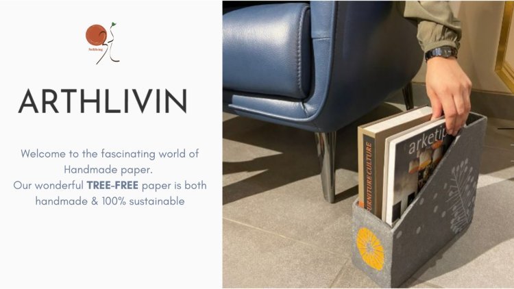 Shop Sustainable and Stylish: Discover ArthLivin's Tree-Free Handmade Products