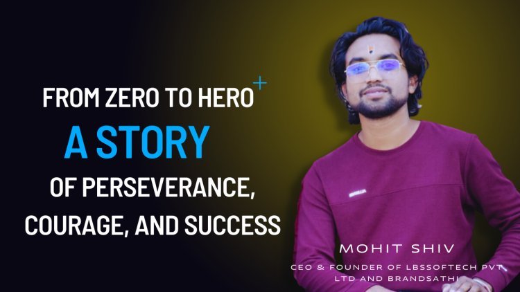 The Power of Determination: How Mohit Shiv Overcame Adversity and Achieved Success