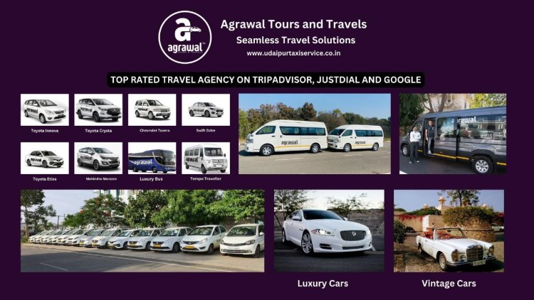Agrawal Tours and Travels: Seamless Travel Solutions in Udaipur, Rajasthan.