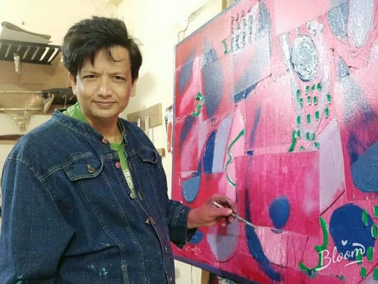 Hemraj a contemporary artist and his journey into world of Art