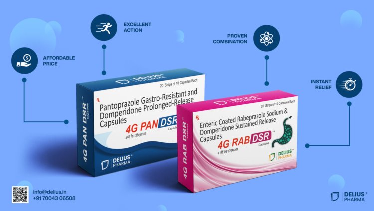 Revolutionary brands of Delius Pharma: 4G RAB DSR & 4G PAN DSR have shaken the Generic Market!