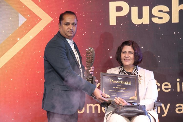 Excellence in Advancing Homeopathy and Healthcare: Dr. Arvind Kumar Pushkar Honored at Precedential Awards 2023