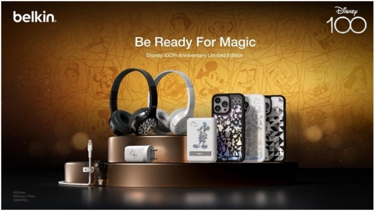 Belkin celebrates its milestone 40th anniversary with a new Lineup of Disney-themed Accessories