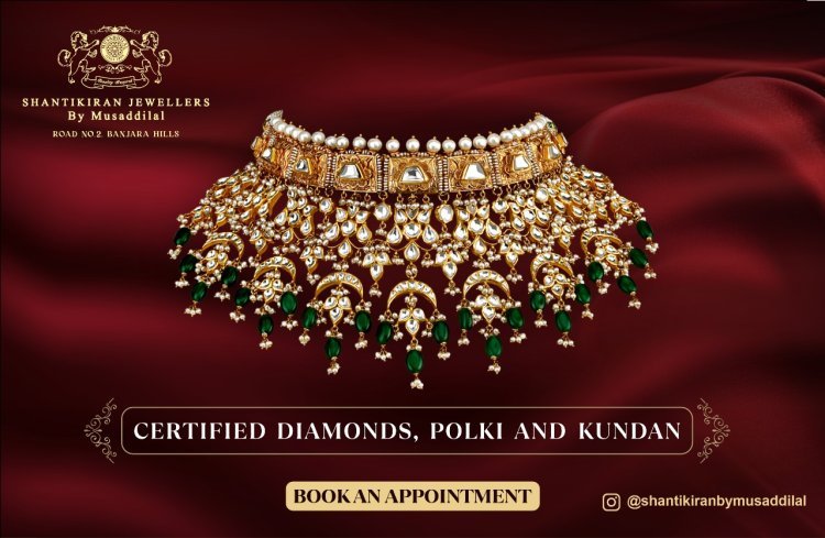 Celebrating Tradition and  Innovation at Shanti Kiran Jewellers by Musaddilal