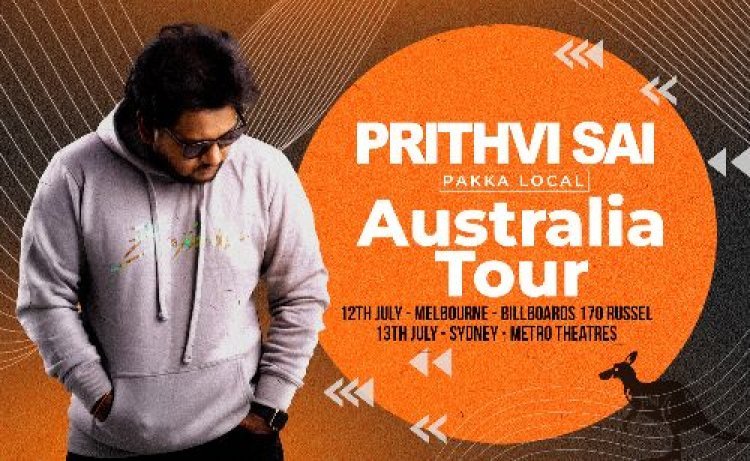 DJ Prithvi Sai Embarks on Australia Tour for the Pakka Local World Tour