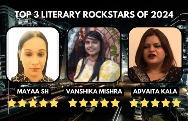 THE WRITE STUFF! Get Ready to Be Inspired by India's Top 3 Literary Rockstars of 2024