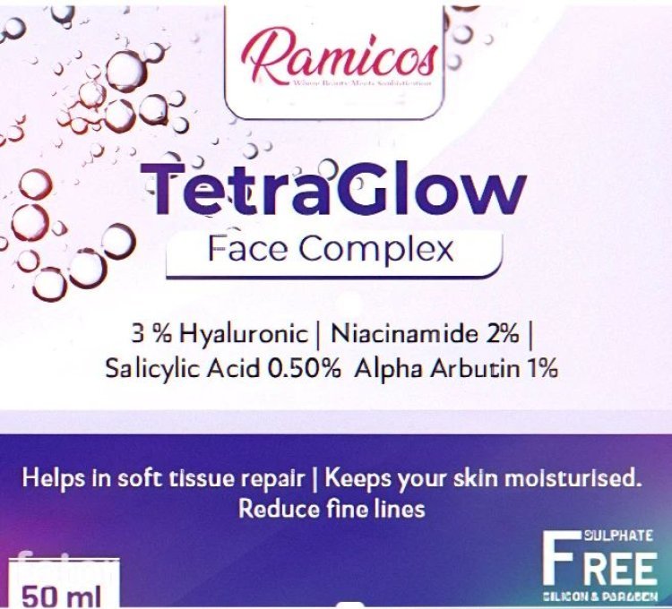 Ramicos Cosmetics Unveils Two Revolutionary Products: Tetra Glow Face Complex and Tetra Hair Growth Serum