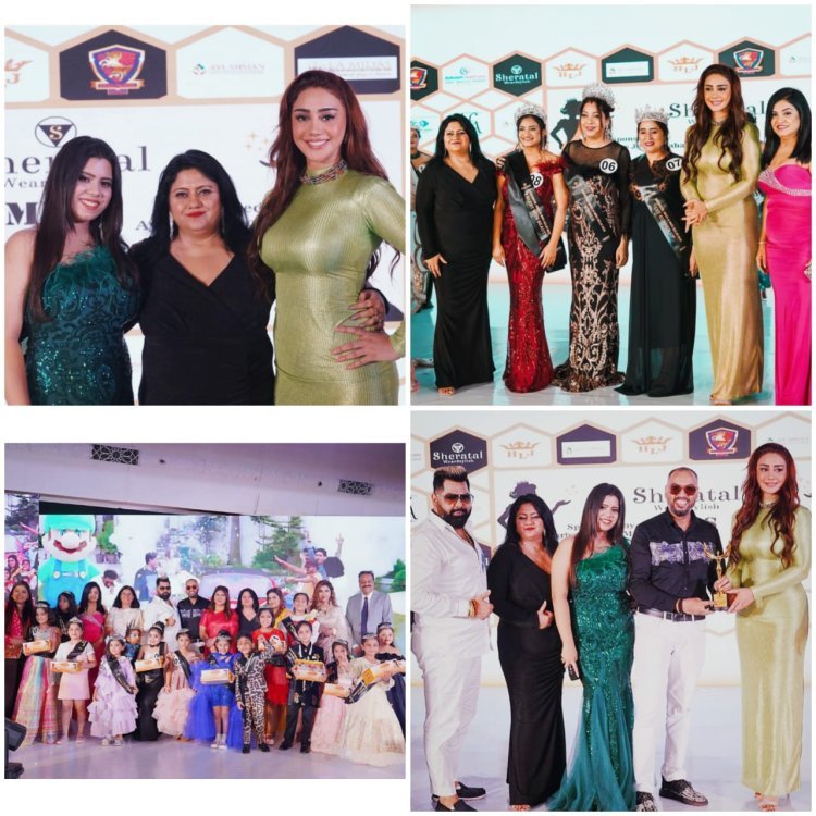 Bollywood Actress Mahekk Chahal Graces Sheratal's Grand Pageant Show at Radisson Blu Dwarka, Celebrating All Age Groups