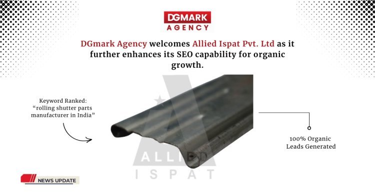 DGmark Agency welcomes Allied Ispat Pvt. Ltd as it further enhances its SEO capability for organic growth.