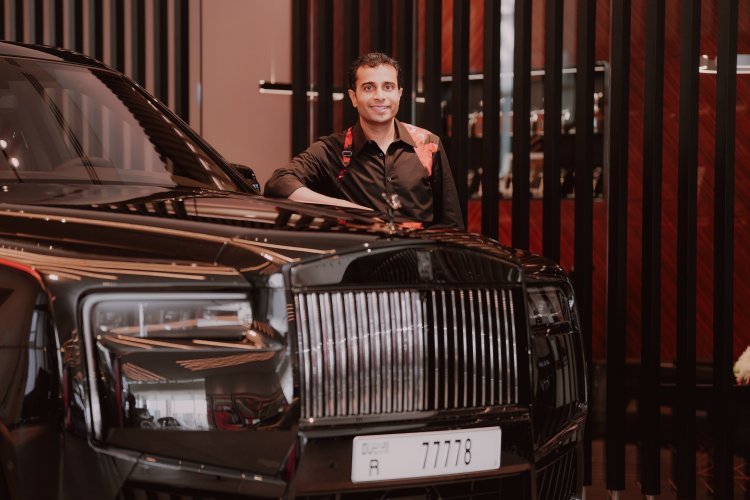 Nishad Hussain, the first Indian to own the 2025 Rolls-Royce Cullinan Series II 