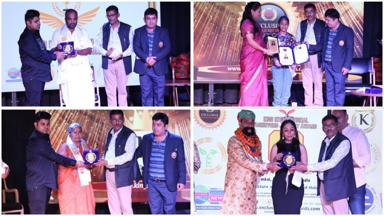 Celebrating Excellence: The Indo International Achievers Journey Award & World Record Achievements