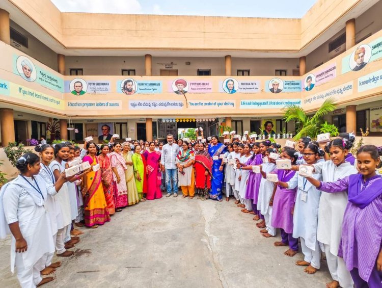 Ananthapuram Anil Kumar's Discover Ananthapuram,Green Army Embarks on a New Mission: Free Bamboo Pads for Underprivileged Girls