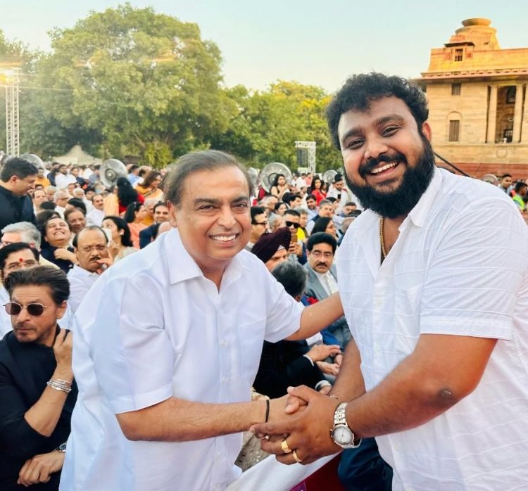 Tamil Nadu's Powerful BJP Politician Dr. Sairam Radhakrishna Meets Indian Tycoon Shri Mukesh Ambani: A Step Towards Progress