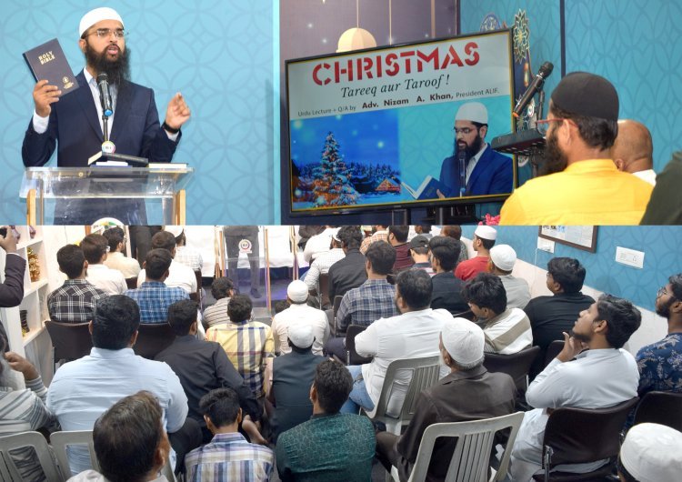 Islamic Preacher Adv. Nizam A. Khan Claims Wishing "Merry Christmas" or "Happy Christmas" is Prohibited in Islam, Calls on Community to Abstain