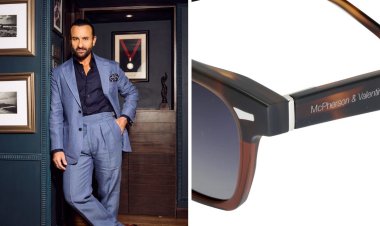 Saif Ali Khan Becomes the face of McPherson & Valentine Sunglass