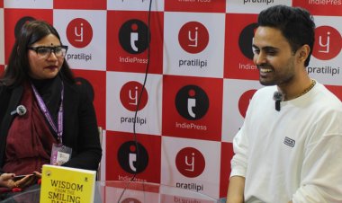Unlocking the Secrets of Happiness – One Story at a Time" with Kushagra Singh at World Book Fair 2025