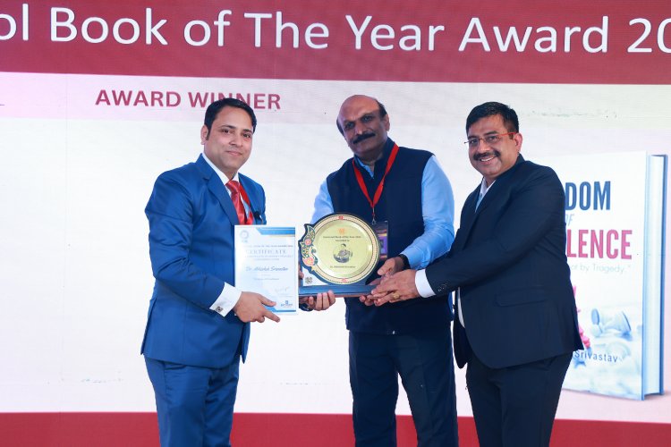 Dr. Abhishek Srivastav: Honored with Gurucool Book of the Year Award 2024
