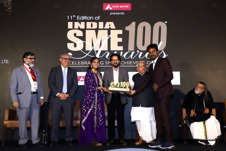 Karthik Raja Karnan’s MADique Technologies Recognized Among India’s Top 100 MSMEs at the India SME 100 Awards