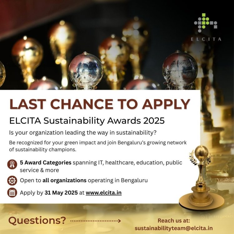 Momentum Builds for ELCITA Sustainability Awards 2024–25 as Corporate Participation Surges