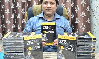 Dr. Abhishek Srivastav Launches Third Book ‘Zero to Author’ to Empower India’s Aspiring Writers.