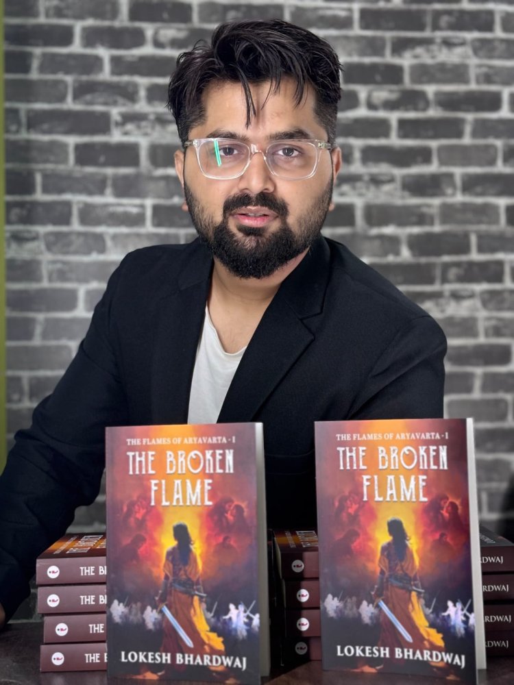 The Broken Flame: A Tale of Love, Destiny, and Rebellion in Ancient Aryavarta By Lokesh Bhardwaj – Amazon Bestselling Mythological Epic