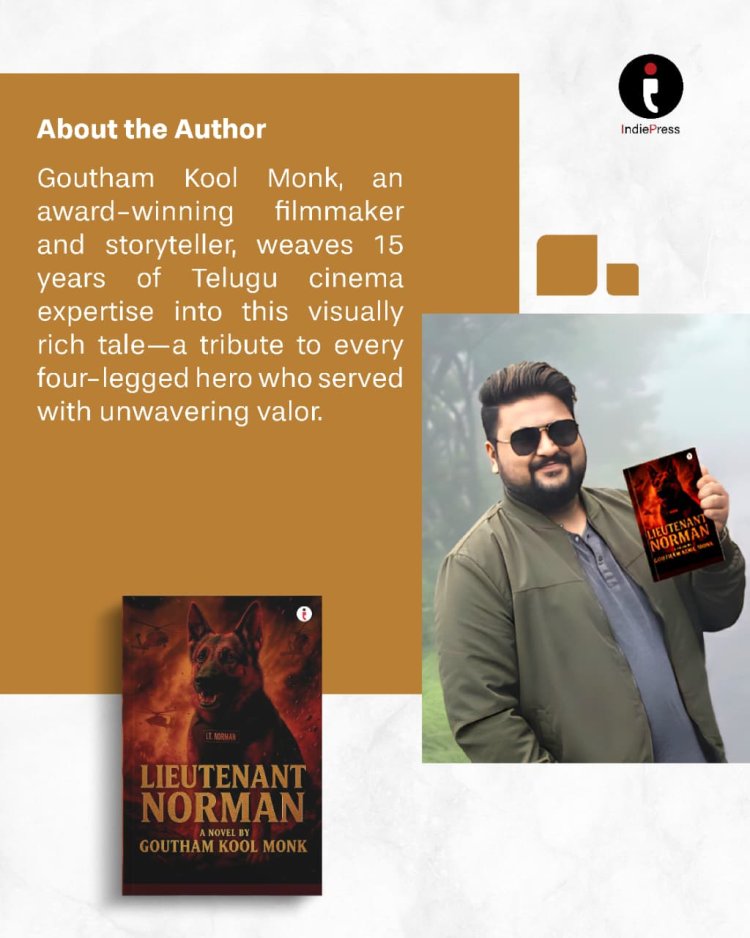 Lieutenant Norman: A Heartfelt Military Canine Drama by Author Goutham Kool Monk | Loyalty, Trauma & Redemption