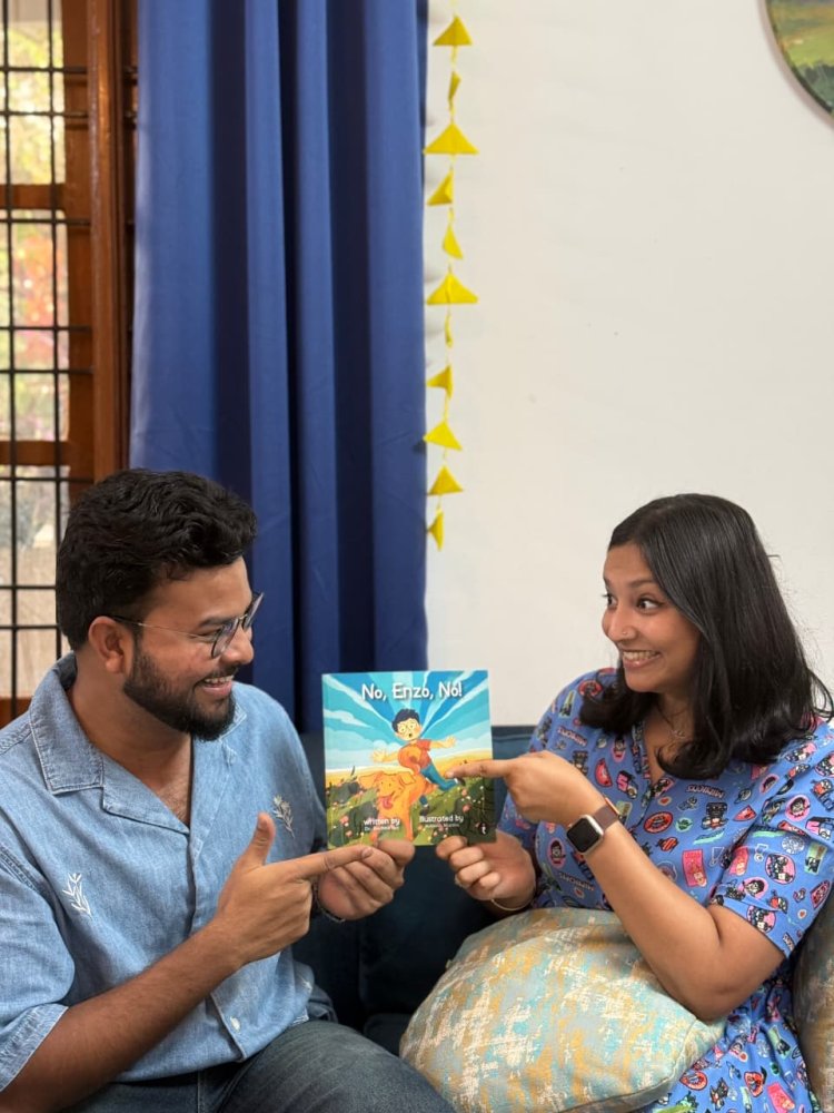 How a Lost Puppy Found a Home: The Heartwarming Story of Enzo by Author Dr. Rochna Roy