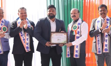 International Kickboxer Sudhir Saxena Honoured by Punjab National Bank MD & CEO on Republic Day for Stellar Contributions to Sports