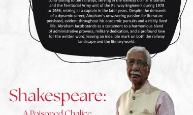 A Poisoned Chalice Explores Shakespeare’s Moral Chaos and Human Ethics in a Modern Lens – Author Abraham Jacob Brings Decades of Civil Service & Literary Insight Together