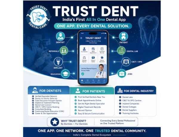 Trust Dent: Transforming Dental Practice Management Through an All-in-One Digital Platform