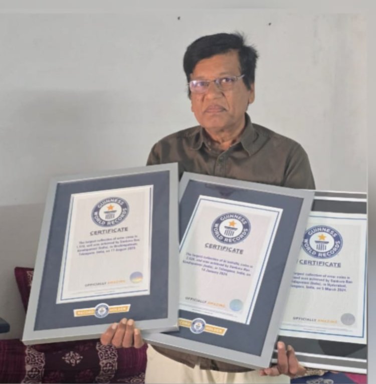 Beyond Records: How Hyderabad's Sankara Rao Kondapaneni Is Using Hobbies to Inspire a Generation