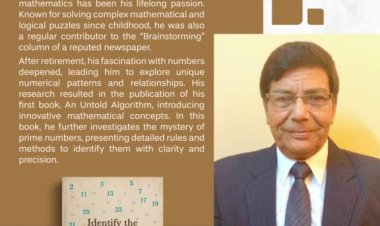 Identify the Prime Numbers by Author P. C. Bakshi: Six Original Rules for Identifying Prime and Composite Numbers