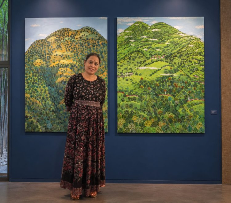 Satyabhama Majhi: Painting the Un-Urbanisation of the City and the Soul of Dongria Life