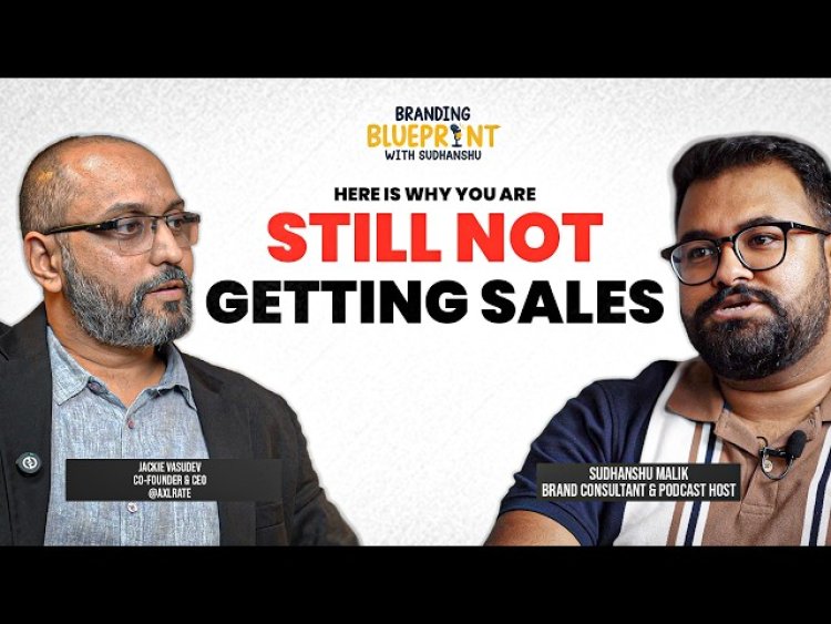 How to Raise Startup Funding | Why Selling Doesn't Exist: Jackie Vasudev H on Rethinking Sales